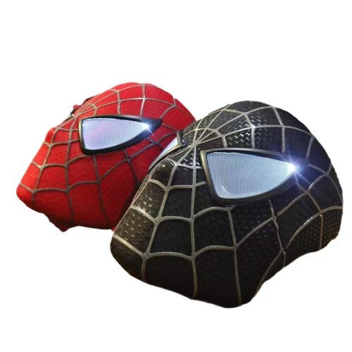 【手工製作]初代蜘蛛人面具托比馬奎爾手工製 作 絲條永久不脫落