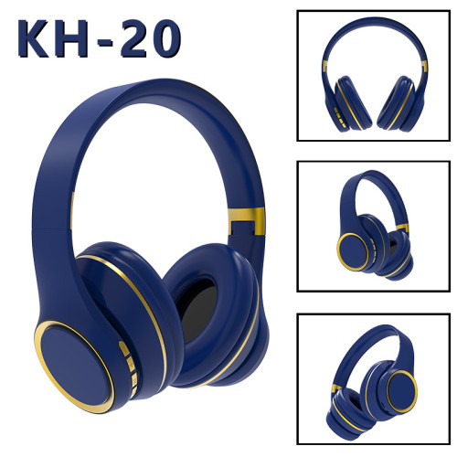 KH-20無線頭戴式藍牙耳機重低音音效超長續航頭戴式耳機