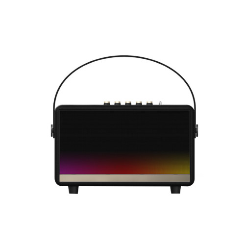 A7PROⅠ復古藍牙音箱桌面音響帶話筒可攜式重低音砲立體聲K歌神器