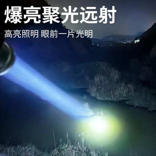 新款太陽能手提燈工作燈 USB充電戶外野營多功能應急巡邏礦燈