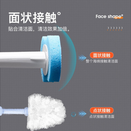 一次性馬桶刷可替換刷頭家用洗厠所神器衛生間專用可拋海綿清潔刷