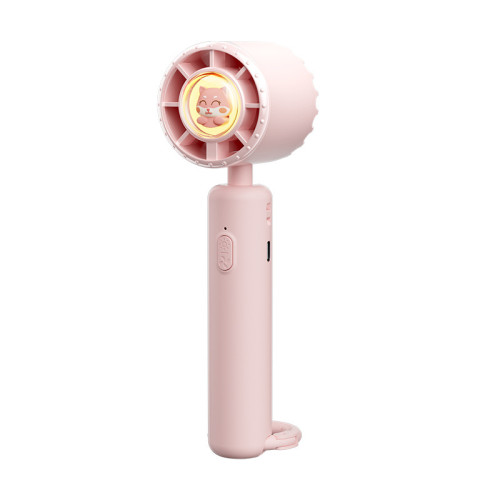 新款迷你手持渦輪小風扇大風力靜音桌面風扇戶外可攜式充電風扇