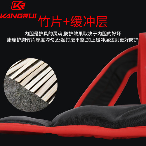 拳擊護胸散打搏鬭護胸牛津布護身格鬭護胸散打訓練護甲泰拳保護甲