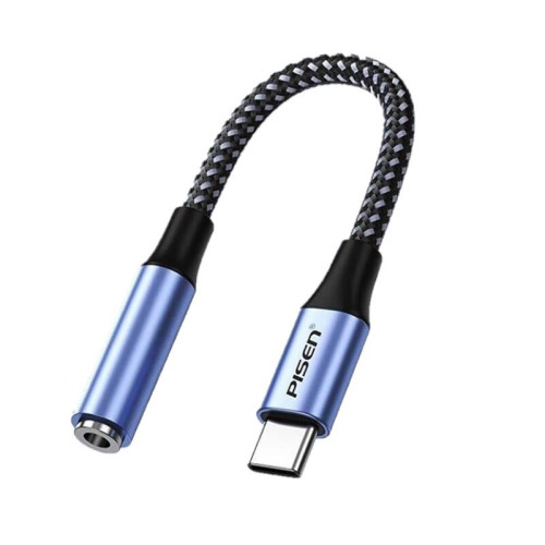 品勝Type-C轉3.5mm圓孔耳機轉接線頭音頻數字解碼適用蘋果16P電腦
