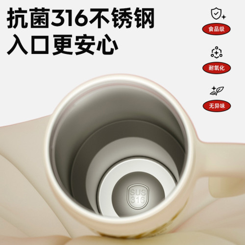大容量316不鏽鋼保溫冷冰霸杯車用可攜式水杯巨無霸吸管杯女高顔值