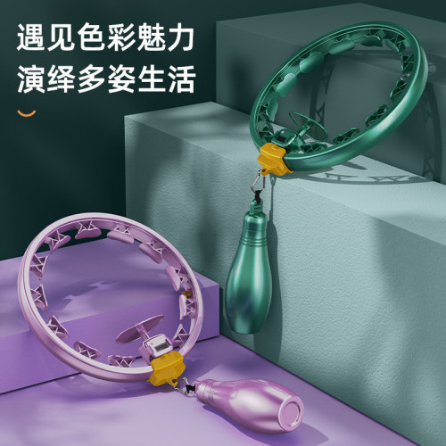 智能呼啦圈成人計數加重呼拉圈配重收腹健身神器不會掉呼啦圈