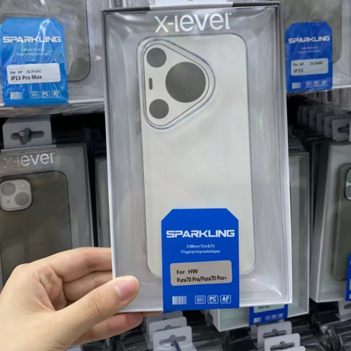 皮皮魯晶瑩系列手機殼拜爾pc材質超薄裸機蘋果17系列iPhone新款