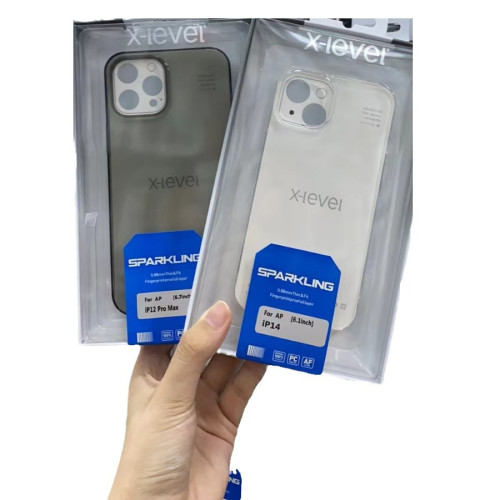 皮皮魯晶瑩系列手機殼拜爾pc材質超薄裸機蘋果17系列iPhone新款