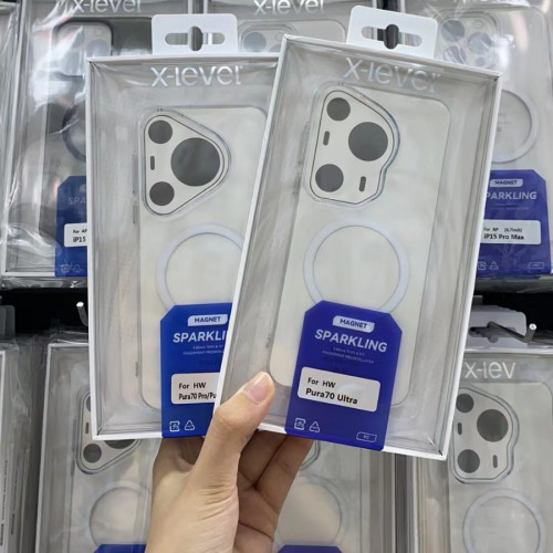 皮皮魯晶瑩磁吸款德國拜爾pc材質薄全包硬殼iPhone蘋果17系列新款