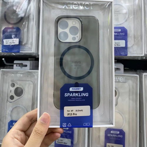 皮皮魯晶瑩磁吸款德國拜爾pc材質薄全包硬殼iPhone蘋果17系列新款