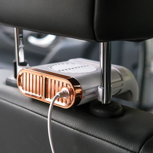 車用散熱器座椅降溫神器小電風扇汽車用12v24V大貨車車內麵包車