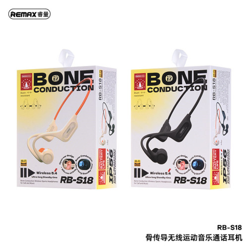 remax 新款骨傳導運動無線耳機 5.4超輕骨導音樂無線藍牙耳機