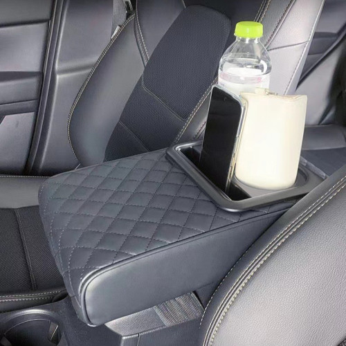 汽車扶手箱墊水杯架儲物收納車用扶手箱增高墊中央扶手保護墊
