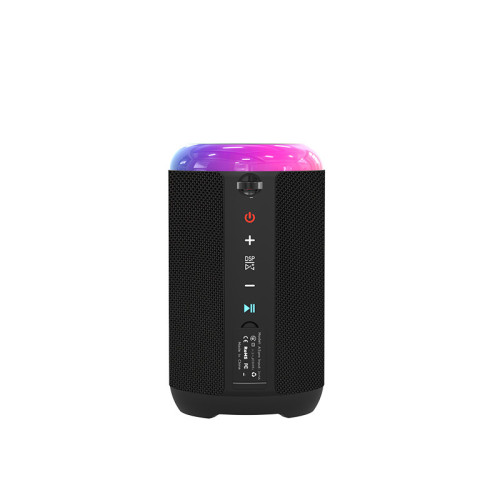 藍牙音箱戶外重低音砲LED無線音響防水TWS互聯