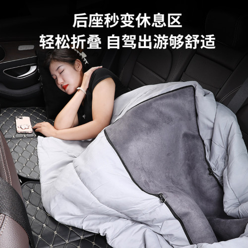 汽車後排睡墊可折曡床可攜式後座單人旅行床墊轎車SUV車用旅行床