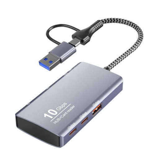 10Gbps拓展隖Typec擴展USB分線器集線器HUB多接口手機OTG平板電腦