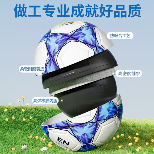 李甯足球成人小學生4兒童耐磨四號青少年訓練比賽五號5號貼皮足球