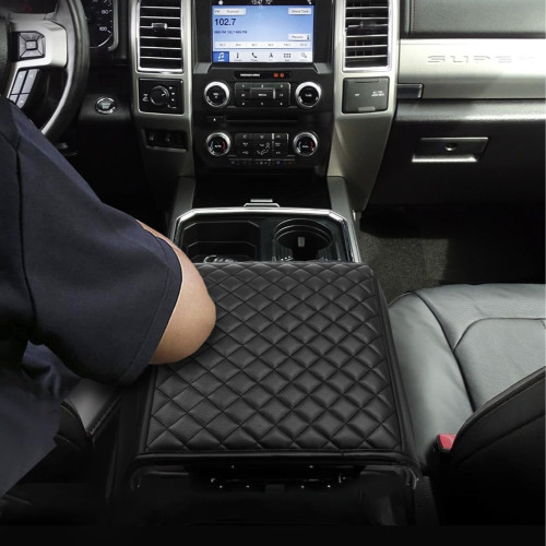適用於2015-2020款福特F150汽車扶手箱墊中控台保護墊