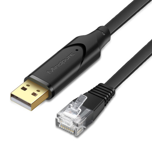 USB轉Console調試線適用232交換機電腦轉rj45串口轉路由器配置線