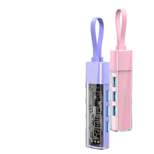 品勝擴展隖USB3.0/Type-C雙接口HUB分線器擴展隖3.0集線器一拖四