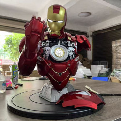 新品 雕像iron man 1:2鋼鐵人MK6半身像胸像手辦模型 