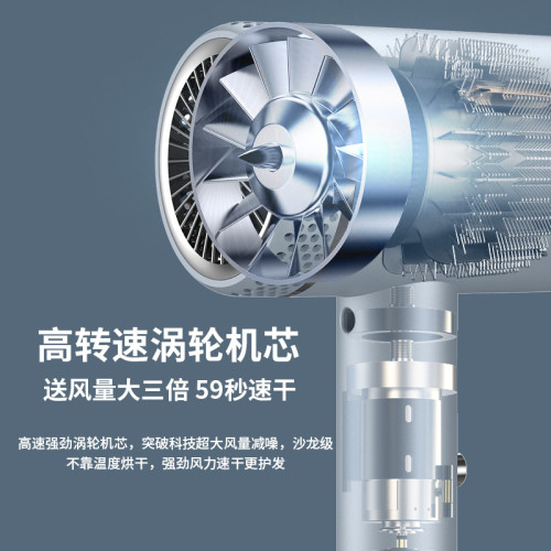 25年新款電吹風家用酒店髮廊藍光高速恒溫大功率吹風筒吹風機