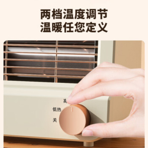 先科（SAST）取暖器電暖器小太陽電暖氣可攜式桌上型紅外烤火爐電熱