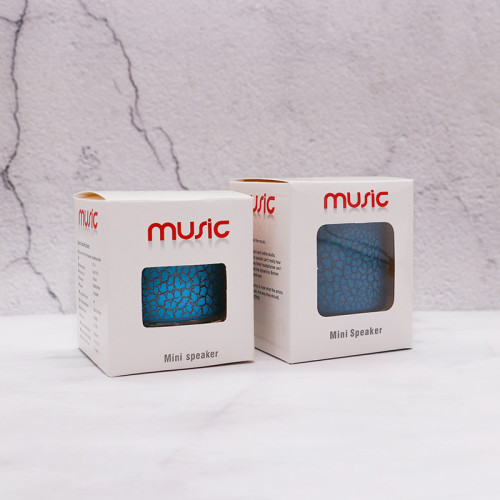 迷你裂紋無線藍牙音箱 usb充電可攜式插卡家用桌面金屬小音響禮品