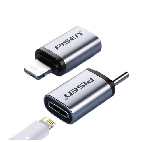 品勝適用蘋果16轉接頭lightning轉typec公轉母USBC轉快充轉換器頭