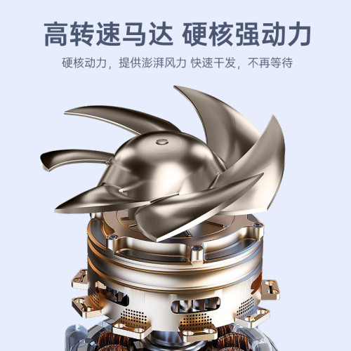 吹風機數顯家用宿舍冷熱風大小功率網紅髮廊電吹風筒