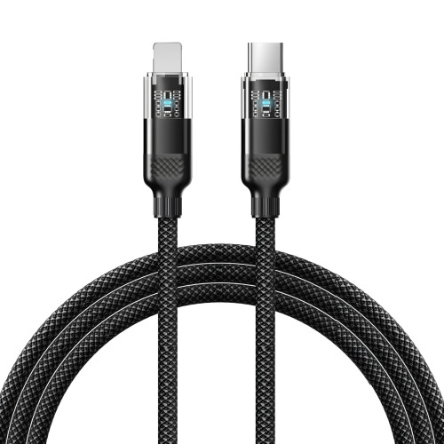 透明磁吸充電線6a適用蘋果16車用數據線iPhone15pro呼吸燈全兼容