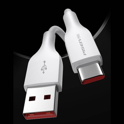 品勝typec數據線6A快充適用華爲66W充電線40W器小米5A安卓type-c