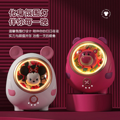 冬季新款草莓熊暖手寶充電寶二合一USB創意可愛卡通米妮暖手寶