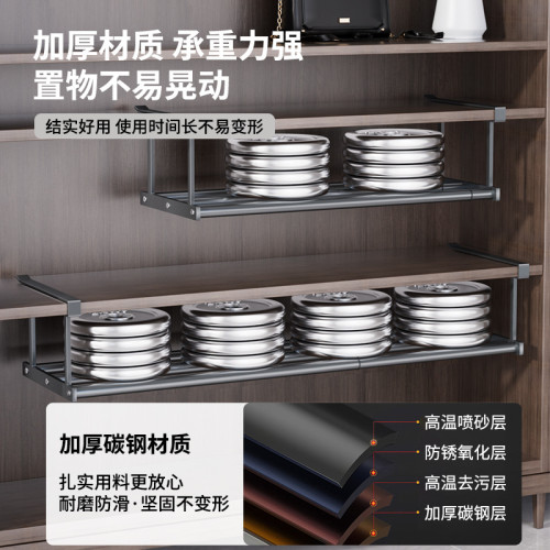可伸縮鞋子收納神器鞋櫃分層隔板家用鞋架省空間下掛式鞋托置物架