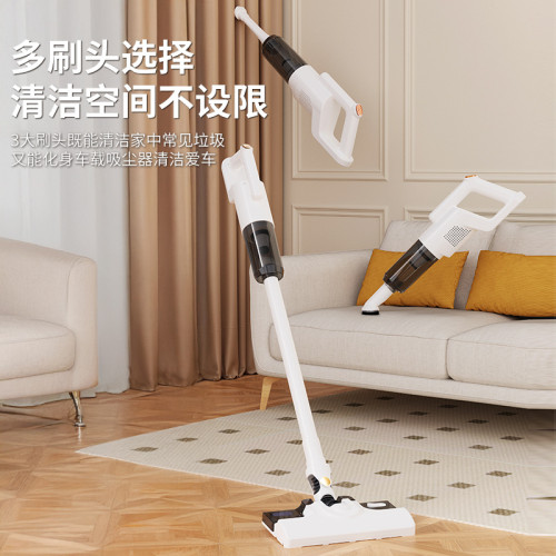 手持吸塵器家用無線吸拖一體大吸力除蟎吸塵拖地多功能吸塵機