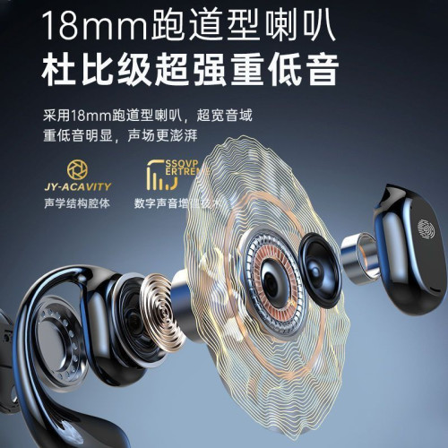 GT280HIFI耳機掛耳式藍牙5.4無線降噪舒適佩戴運動長續航通用