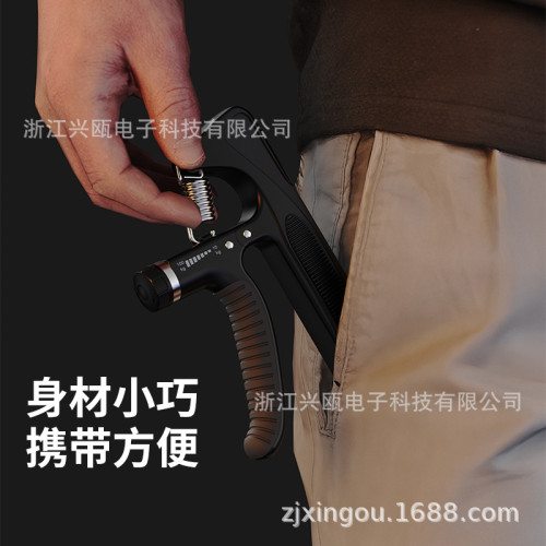 握力器成人兒童五指訓練器手部力量鍛鍊臂力器帶計數器健身腕力器