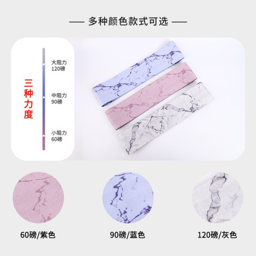 彈力深蹲練臀圈瑜珈翹臀圈蜜桃提臀帶腿部健身訓練帶阻力帶美臀圈