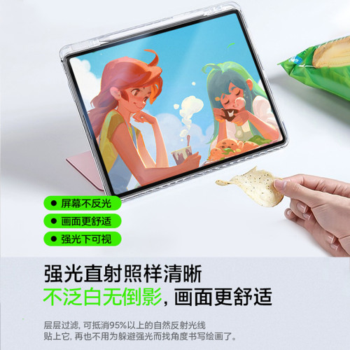 適用平板蘋果3A類紙膜matepadPro手寫繪畫AR保護膜matepad11防滑