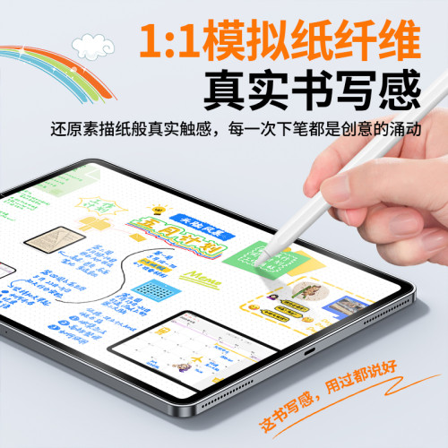 書寫類紙膜適用蘋果ipad3A類紙膜防反光pro平板類紙膜9代10代增透