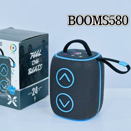 新款無線藍牙音箱重低音砲桌面戶外手提布網音響BOOMS580