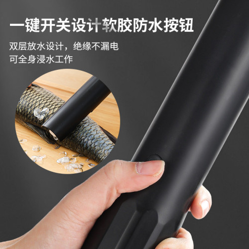 家用電動魚鱗機刮魚鱗器電動去魚鱗神器商用家用魚鱗刨刮鱗器刮鱗
