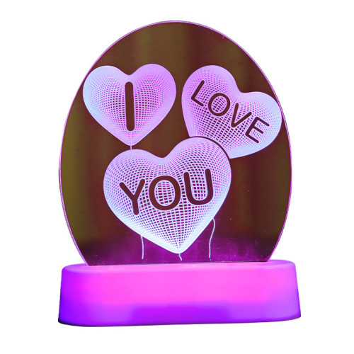 發光iloveyou字母led彩燈擺件七夕情人節氛圍求婚裝飾布置小夜燈