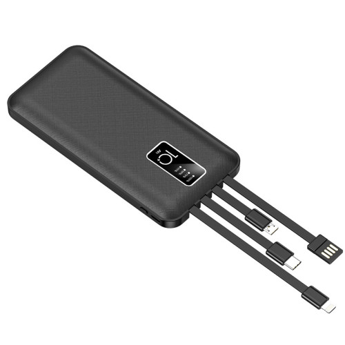 可帶上飛機3C國標認証自帶線充電寶20000安培KC行動電源
