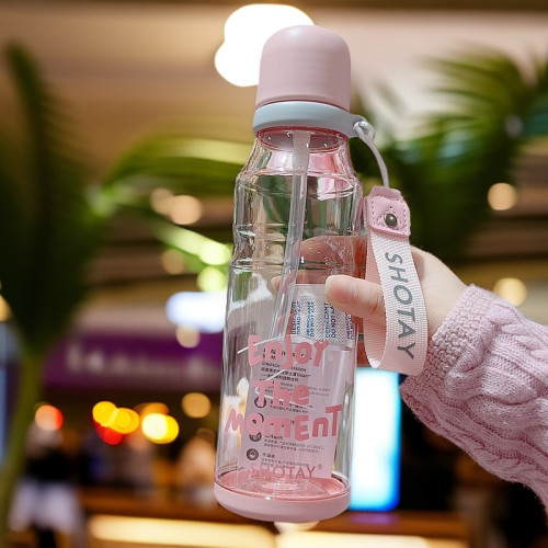尚泰夏天大容量吸管杯新款Tritan水杯可攜式雙飲上班上學塑膠水杯