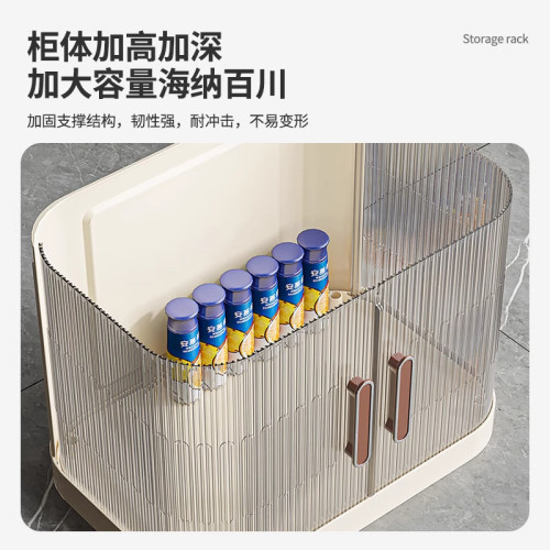書架落地置物架家用客廳零食收納架兒童繪本書包架移動小推車書櫃