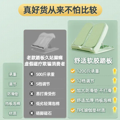 拉筋板斜踏板小腿拉伸器練腿美腿運動神器站立壓腿部扭腰器