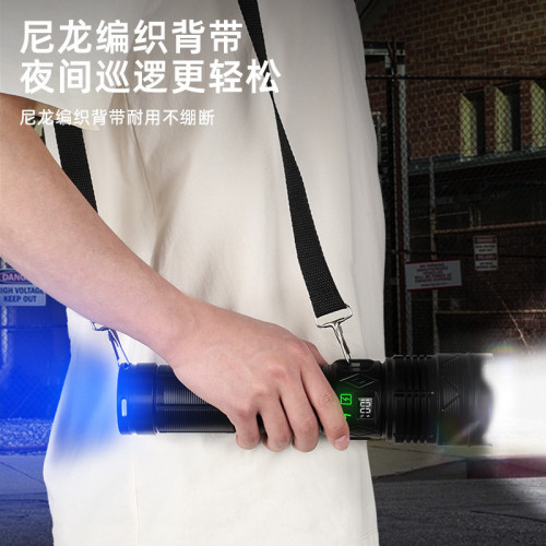 強光超亮手電筒戶外遠射多功能充電式耐用家用led續航流明大