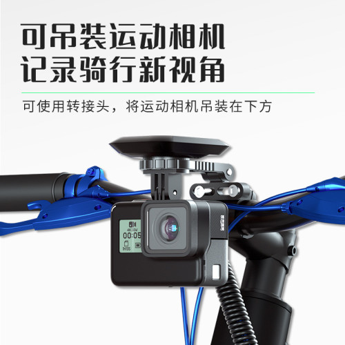 新款鋁合金一體把延伸支架公路車碼表車燈支架相機底座自行車配件