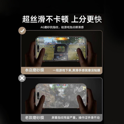 360度磨砂防窺無塵倉適用蘋果15Promax鋼化膜iPhone14Pro手機16